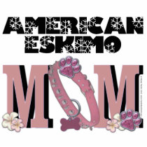 American Eskimo MOM Cut Outs