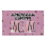 American Eskimo MOM Rectangular Sticker