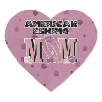 American Eskimo MOM Sticker