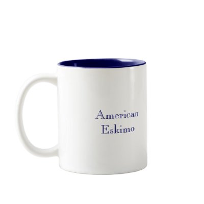 American Eskimo Mug by Sunstruck