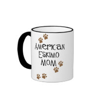 American Eskimo Mum Coffee Mugs