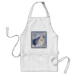 American Eskimo Ornament Frame Aprons
