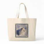 American Eskimo Ornament Frame Canvas Bags