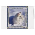 American Eskimo Ornament Frame