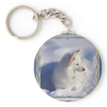 American Eskimo Ornament Frame