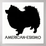 American Eskimo Print