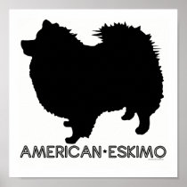 American Eskimo Print