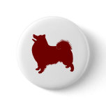 American Eskimo (Red) Pinback Button