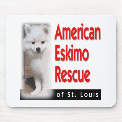 American Eskimo Rescue Mouse Pad by kimskims