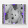 American Eskimo Seamless Tile Mouse Mat