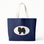 American Eskimo Silhouette bags