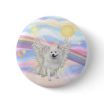 American Eskimo Spitz Pinback Buttons