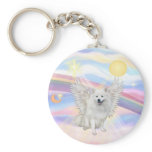 American Eskimo Spitz keychains
