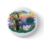 American Eskimo Spitz (two) Pin