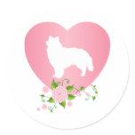 American Eskimo stickers