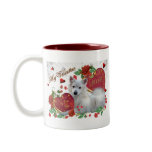 American Eskimo Valentine Mugs