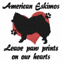 American Eskimos Leave Paw Prints