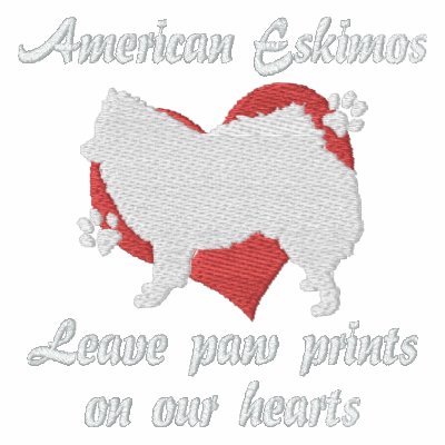 American Eskimos Leave Paw Prints by MenagerieMayhem