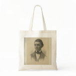 American Essayist Ralph Waldo Emerson Portrait Tote Bags