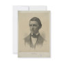 American Essayist Ralph Waldo Emerson Portrait Invite