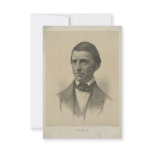 American Essayist Ralph Waldo Emerson Portrait invitations
