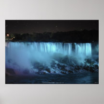 American Falls at Niagara Falls Moody Photo Poster