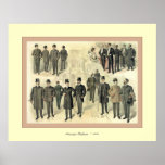 American Fashions ~ 1899 ~ Vintage Advertising posters