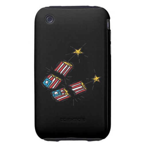 American Firecracker Tough iPhone 3 Covers