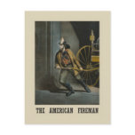  American fireman Post Card