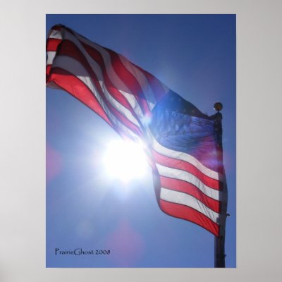 American Flag 1 by PrairiePrints