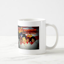 american-flag-2a, HOWDY Y'ALL LOGO Mug