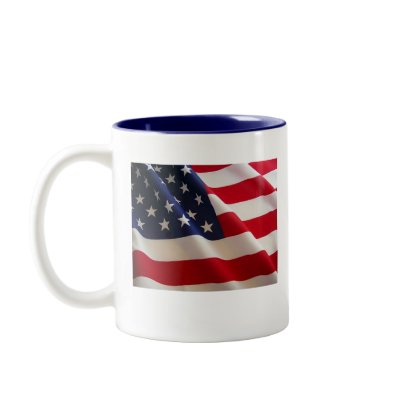 american-flag-2a, I'm just anotherHard-Working,... Mug by SkullPirate