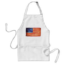 American flag apron