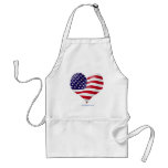 American Flag Aprons
