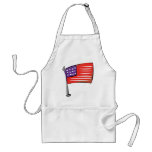 American Flag Aprons