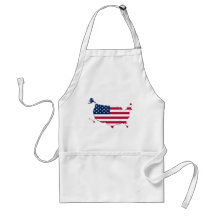 American Flag Apron