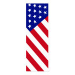 American Flag Book Mark. business cards