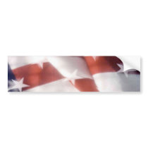american Flag Bumper Sticker