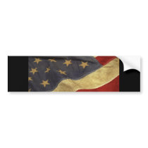 American Flag Bumper Sticker