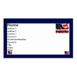 American Flag Business Card
