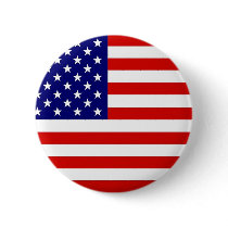American Flag Buttons