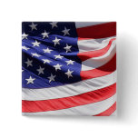 American Flag Button
