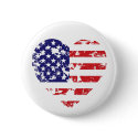 American Flag Button