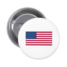 American Flag	button