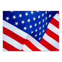 American Flag Card