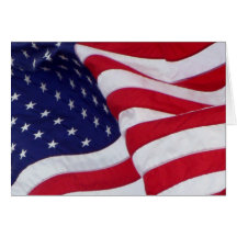 American Flag Card