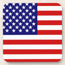 American flag coaster