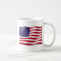 American Flag Coffee Mug