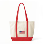 American Flag Customizable Products Tote Bags