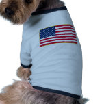 American Flag Customizable Products Pet Shirt